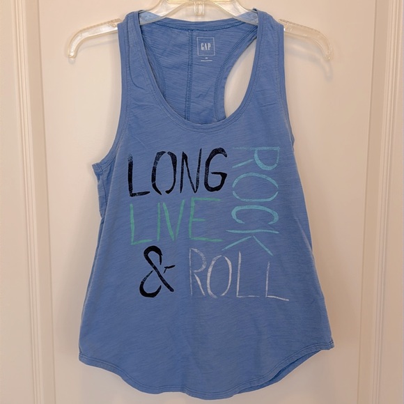 GAP Tops - Gap Long Live Rock & Roll Tank